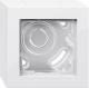 GIRA 106129 AP housing 1f + frame Gira E2 pure white