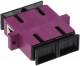 ZVK EasyLan SLVZAM11DPEV LWL Kupplung SCD Standard OM4 erikaviolett