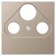 Jung A561PLSATCH Abdeckung 3Loch für SAT-TV Serie A champagner