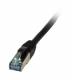 Synergy 21 S216810 Patchkabel RJ45, CAT6A 500Mhz, 0.25m, schwarz, S-STP(S/FTP),TPE(Superflex)