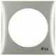 Berker 918272568 Rahmen 1fach mit Aufdruck IP44 Integro Flow chrom matt lackiert