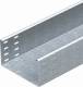 OBO Bettermann 6063470 SKSU140FS perforated cable tray, 110x400x3000mm 1.5 mm thick galvanized