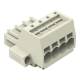 WAGO 831-3104/107-000 1-wire female connector, 100% protected against mismating