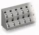 WAGO 736-762 double-decker terminal strip for circuit boards 0.08-2.5 mm² gray