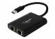 ALLNET USB 3.0 Typ-A Netzwerk Adapter 2x + 1x USB 3.0 Hub ALL-NC-2G-102-USB-A 