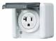 Jung 821-20USW 821-20, ETC U.S. NEMA socket outlets with earthing contact 20A 125VAC IP44 WG800