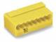 WAGO 243-508 MICRO-Verbindungsdosenkl. 8-Leiter-Klemme gelb