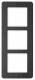Berker 10136030 Rahmen 3fach Q7 Schiefer