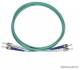Rutenbeck ST-D/ST-D Patchkabel OM3 aqua 5m 228051305