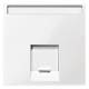 Merten MEG4573-0319 central plate 1-gang for connector polar white glossy system M