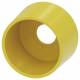 Siemens 3SU19000EA300AA0 protective collar for emergency stop mushroom print. yellow art.