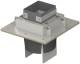 Legrand CM250260 wall flange for cable bulkhead EZD44T 1-fold rectangular