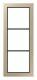 Jung FDME2983C Rahmen 3fach FD-design Messing classic