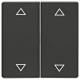Berker 16446086 rockers m.Aufdruck, symbol arrows Q.1 / Q.3 anthracite velvet