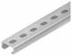 Niedax 2970/2GL C-rail slot 16mm 2970/2 GL 2000mm perforated galvanized