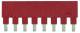 Harting Han ES Press plug-in bridge 1x8 red lengthwise 16A pack of 5 09330009836