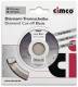 Cimco 208702 DTS Pflaster 125mm Diamant Trennscheibe