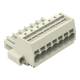 WAGO 831-3107/107-000 1-wire female connector, 100% protected against mismating