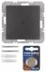 Berker 85655285 KNX-Funk Wandsender 1fach fl quicklink S.1/B.3/B.7 anthrazit