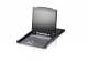 Aten KVM/TFT 8-fold, 48,3 cm ( 19 inch ) 1U, incl. KVM/TFT 48,3 cm ( 19 inch ), German, Black