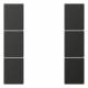 Jung AL2503TSAAN Tastensatz 3fach kpl LS/FD-design Aluminium anthrazit