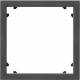 GIRA 028328 Adapterrahmen 45x45 quadr. System 55 anthrazit