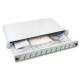 LWL-Patchpanel Spleisbox,48,3 cm ( 19 Zoll ), 6xLC-Duplex, 50/125um, OM5, ausziehbar