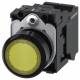 Siemens 3SU11020AB303BA0 Drucktaster beleuchtet 22mm rund gelb Knopf 1S AC/DC 24V