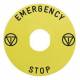 Schneider Electric ZBY9330M Schneider shield Ø60 for emergency stop button
