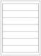 OEM-Factory Labels Sheets A4, 190 x 38mm, perm.