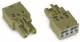 WAGO 770-262 Buchsenteil Kod.B 2P. 2L hellgrün