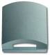 Busch Jaeger 2CKA001710A3678 BJ 1746-83 Cover for communication devices 50x50mm hinged lid aluminum silver