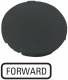 Moeller 218205 EATON M22-XD-S-GB15 Tastenplatte flach schwarz beschriftet FORWARD 