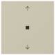 GIRA 549401 Gira eNet Funk Bedienaufs.Pfeile System 55 Cremeweiß