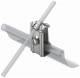OBO Bettermann 5316324 gutter clamp for Rd 8-10mm 267/VA, stainless steel