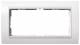 GIRA 1002803 Rahmen 2f ohne MS reinweiß Event für reinweiß ohne Mittelsteg