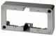 Berker 10309004 Aufputz-Rahmen 2f Aufputz Zubehör edelstahl lackiert
