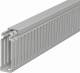 OBO Bettermann 6178320 wiring channel LKV75025, stone gray 2000mm with base perforation