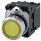 Siemens 3SU11520AB301BA0 Drucktaster beleuchtet 22mm rund gelb Knopf 1S AC/DC 24V