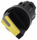 Siemens 3SU10022BF300AA0 toggle switch illuminated 22mm round yellow
