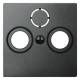 Merten 297514 Central plate for antenna, anthracite SYSTEM M