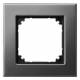 Merten 475114 M-PLAN-Metallrahmen 1fach Rhodiumgrau