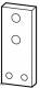 Moeller 284473 EATON NZM4-XKM2S-1600 module plate 2 holes vertical 3p 1600A VE=3pcs 