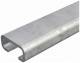 OBO Bettermann 1109014 2062 2M BK rail blank 2m, non-perforated, slot width 12mm steel