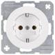 Berker 41432089 SCHUKO R.1/R.3 socket outlet, glossy polar white