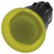 Siemens 3SU10011BA300AA0 mushroom push button illuminated 22mm round yellow 40mm