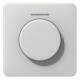 Jung CD1540KO5LG cover light guide for KNX rotary switch light grey