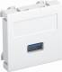 OBO Bettermann 6104874 MTG U3A S RW1 multimedia support USB 3, 0A socket 45x45mm W. SCREW rws