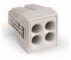 WAGO 773-494 Connection socket terminal block, 4-conductor Ex e II terminal f.Anwendungen