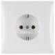 Berker 47428989 Steckdose SCHUKO mit Abdeckplatte S.1 polarweiss glänzend